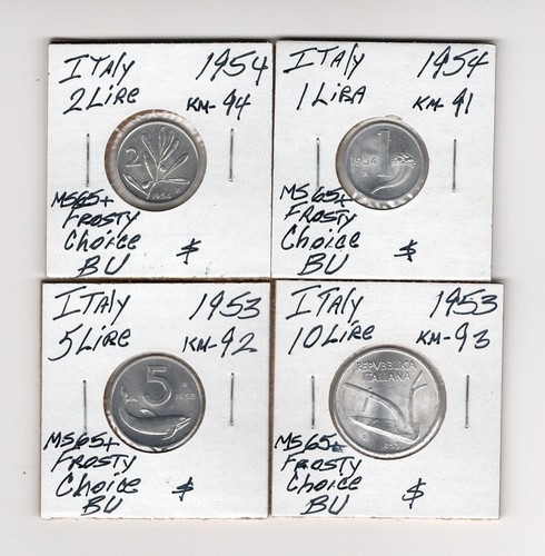 Italy lira 1954 2 lire - 1,