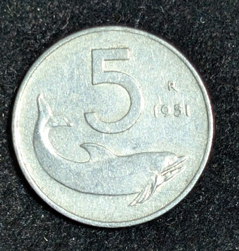 1951 italy lire - 5,