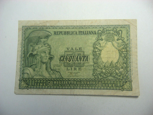 Italy lire 12 - italy, 50
