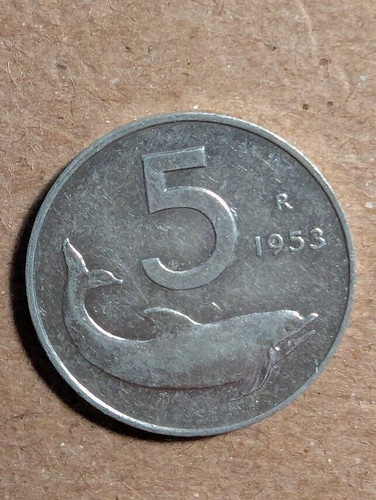 1953 italy lire - 5,
