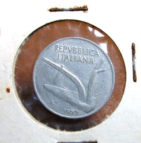 Italy ten lire coin - ten,