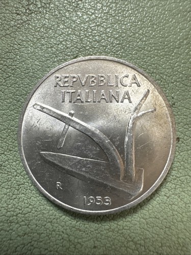 1953 italy lire beautiful - 1953, 10