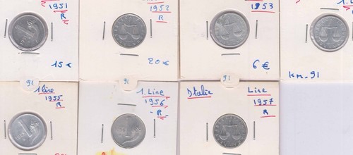 Italy italia lire 1951 - l.1,