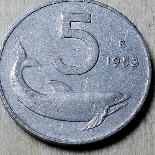 1953 italy lire beautiful - italy, 5