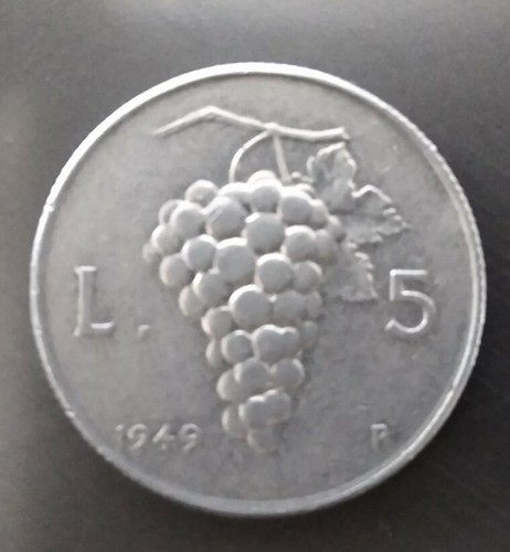 Rare 1949 lire - lire, 5