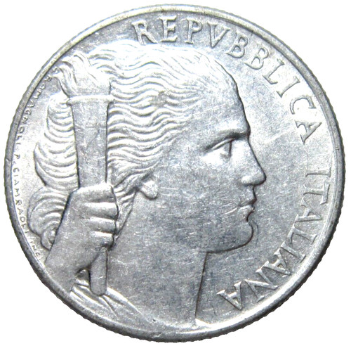 Italy lire 1949 - 5, lire,