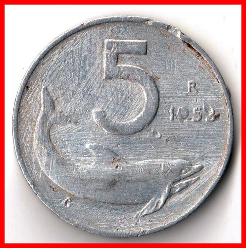 Italy lire 1953 vg - lire,