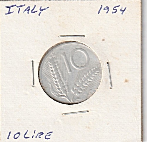 1954 italy lire 245 - italy,