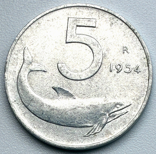 Italy lire 1954 r - lire, 1954-r