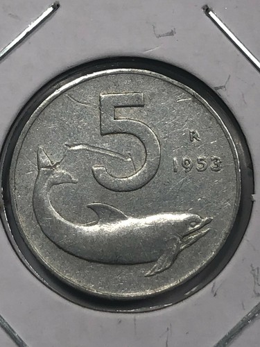 1953 italy lire - 1953, 5