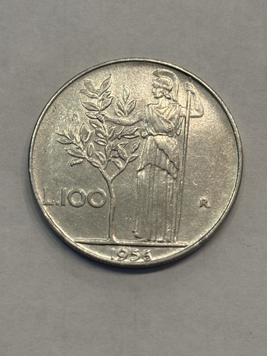 Italy 100 lire - lire, 1956