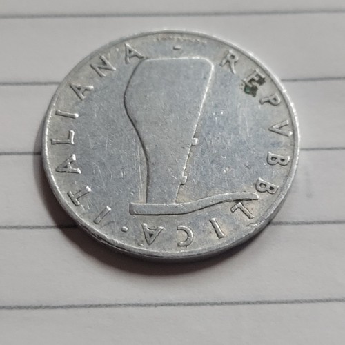 1953 italy lire - coin, (vf)